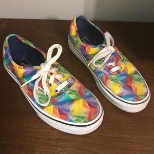 Vans Rainbow Prism Kaleidoscope Shoes
